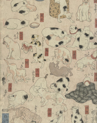 Kuniyoshi - Cats of the Fifty-three Stations
