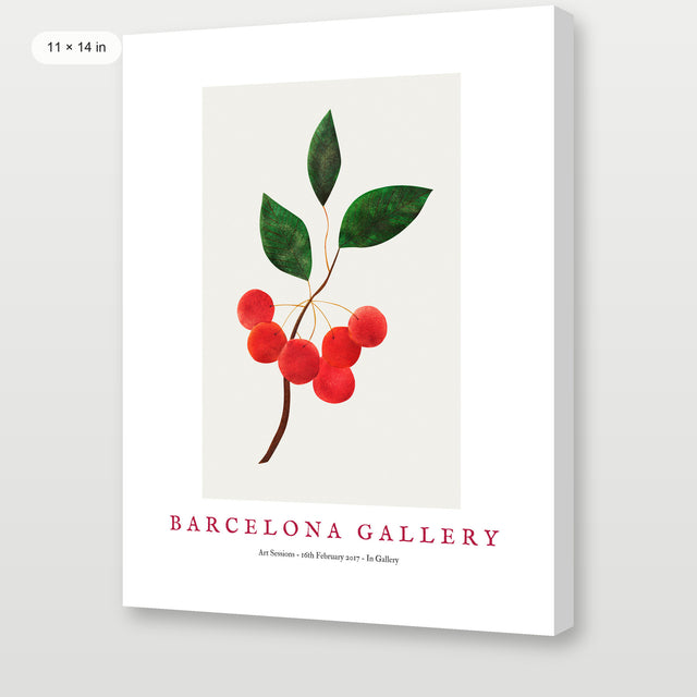 Barcelona Gallery - Apple, Gallery Wrap