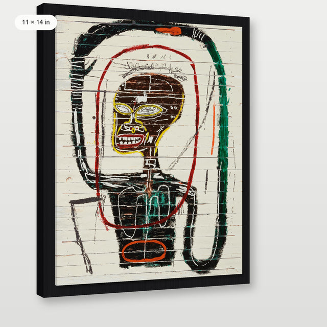 Basquiat - Flexible, Black Floater Frame