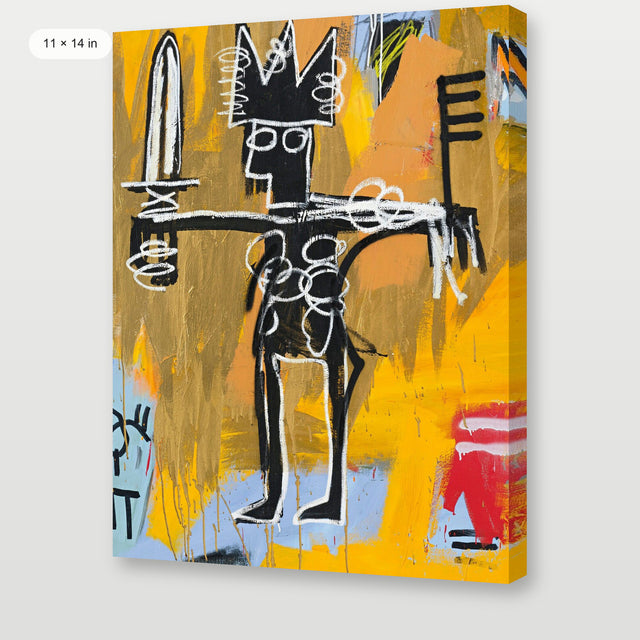 Basquiat - Julius Caesar, Gallery Wrap