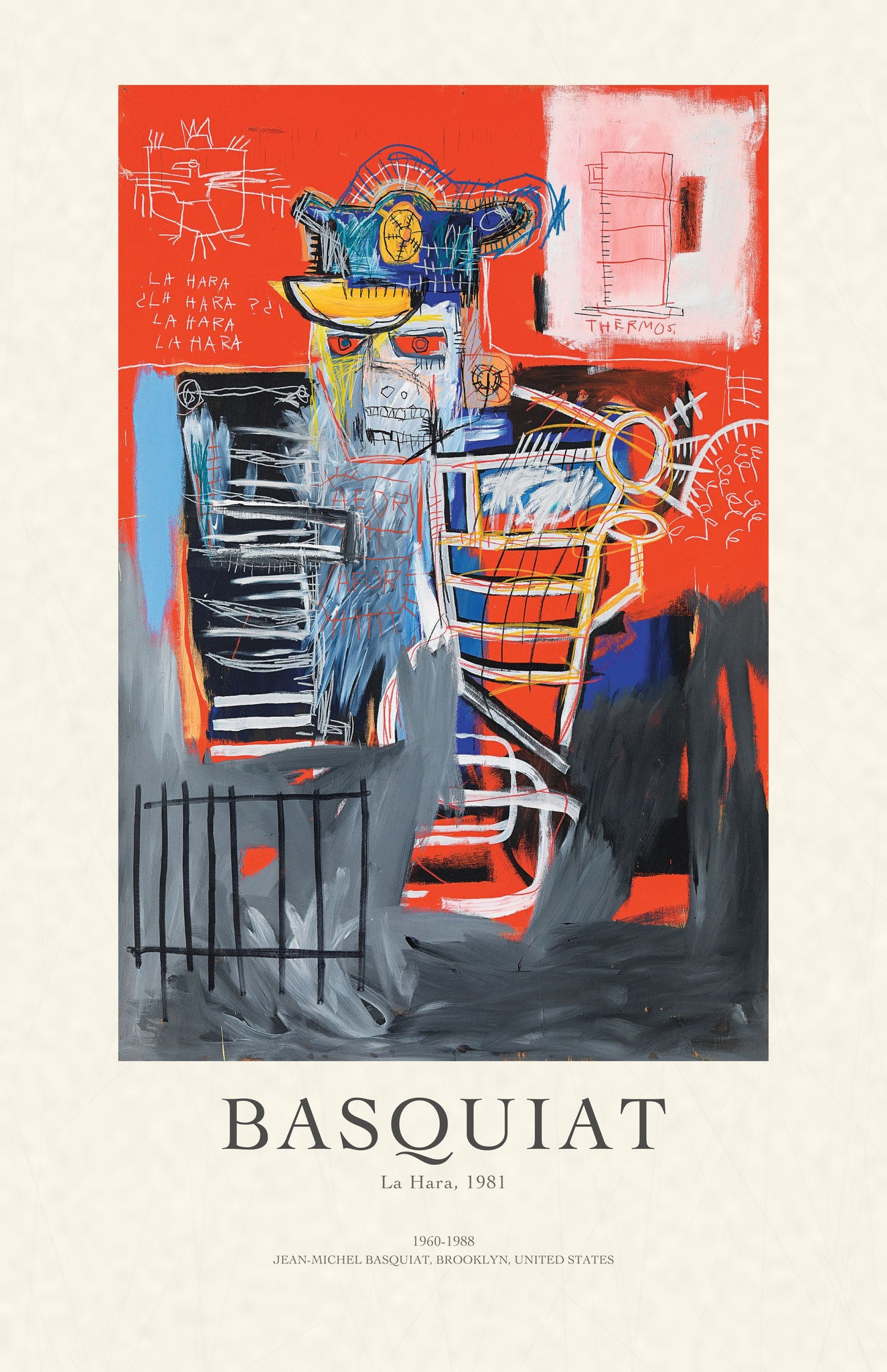 Basquiat - La Hara Art Print | Knot & Soul