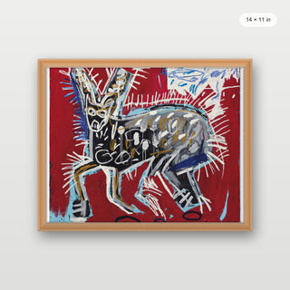 Basquiat - Red Rabbit
