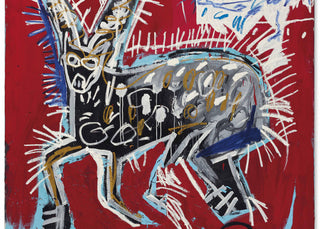 Basquiat - Red Rabbit