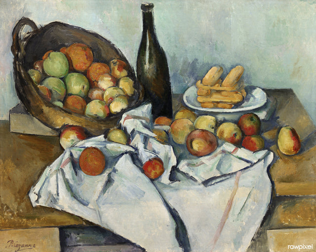 Cezanne - The Basket Of Apples, Full Bleed