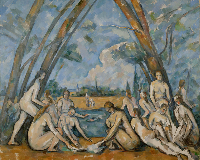 Cezanne - The Bathers, Full Bleed