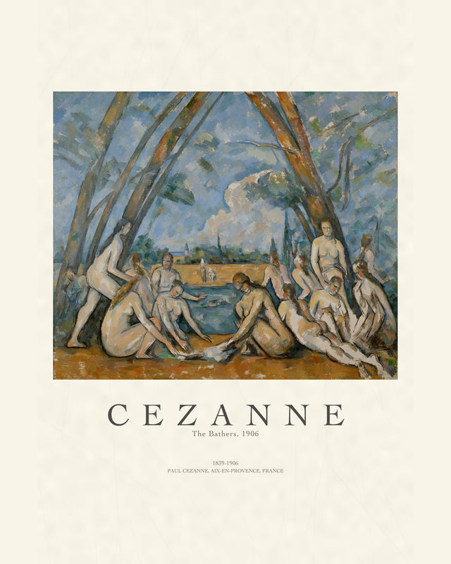 Cezanne - The Bathers, Gallery Style