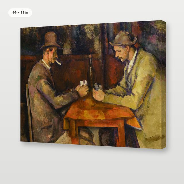 Cezanne - The Card Players, Gallery Wrap
