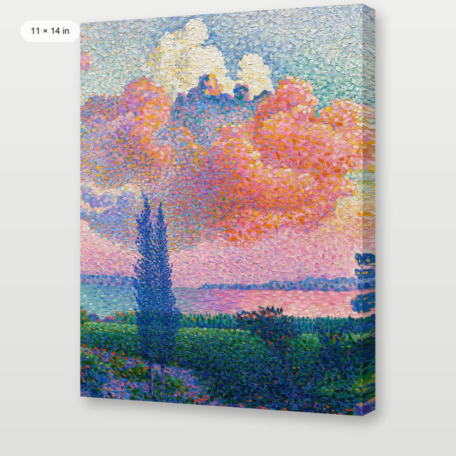 Cross - the Pink Cloud P1, Gallery Wrap
