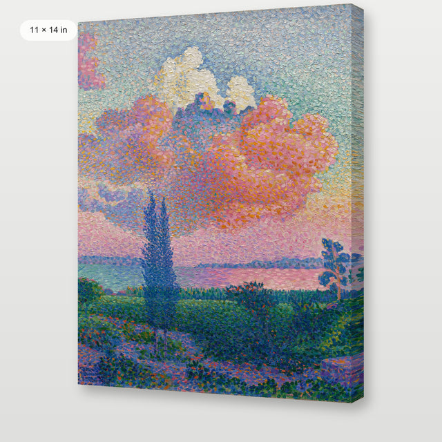 Cross - the Pink Cloud P2, Gallery Wrap