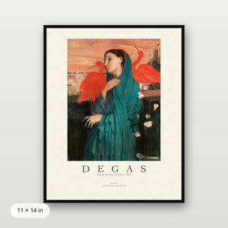 Degas - Young Woman With Ibis