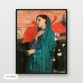 Degas - Young Woman With Ibis