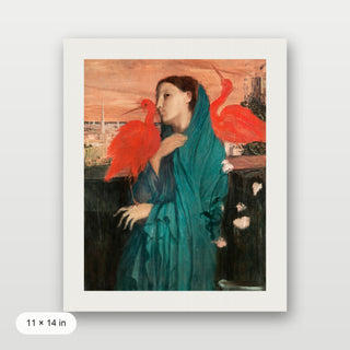 Degas - Young Woman With Ibis