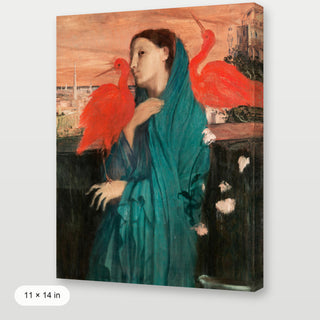 Degas - Young Woman With Ibis