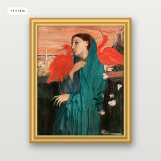 Degas - Young Woman With Ibis