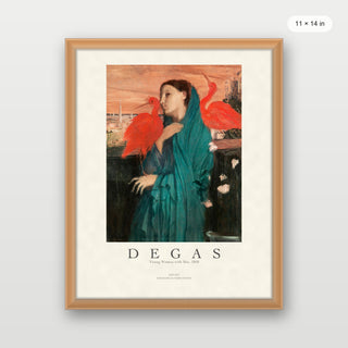 Degas - Young Woman With Ibis