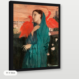 Degas - Young Woman With Ibis