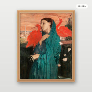 Degas - Young Woman With Ibis