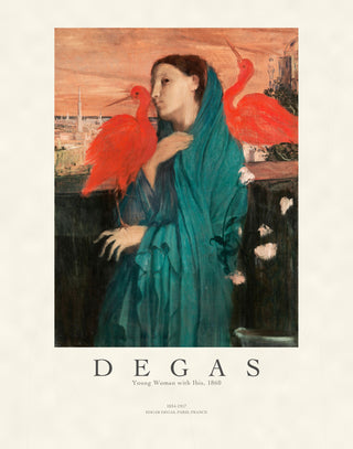 Degas - Young Woman With Ibis