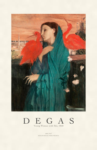 Degas - Young Woman With Ibis