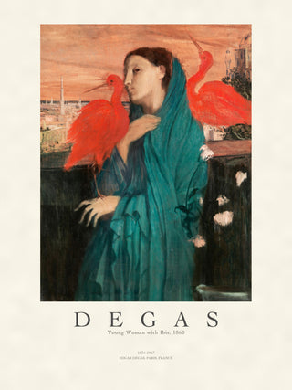 Degas - Young Woman With Ibis