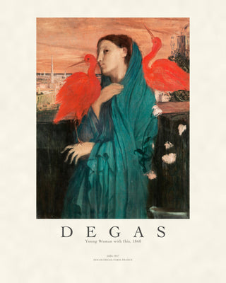 Degas - Young Woman With Ibis