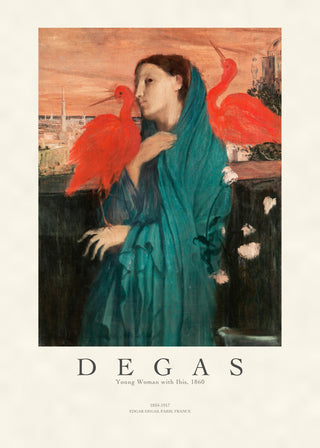Degas - Young Woman With Ibis