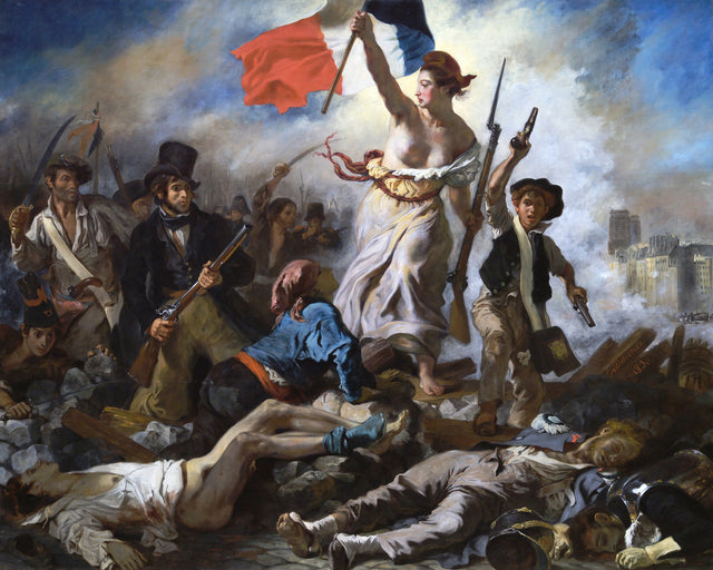 Delacroix - Liberty Leading the People, Full Bleed