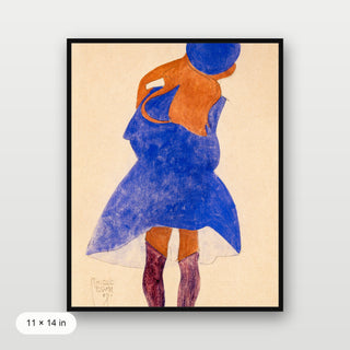 Egon Schiele - Standing Girl