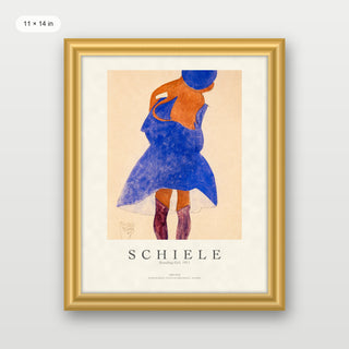 Egon Schiele - Standing Girl