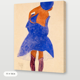 Egon Schiele - Standing Girl