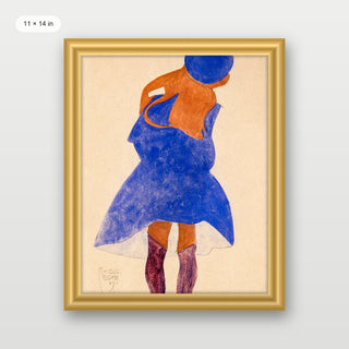 Egon Schiele - Standing Girl