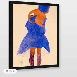 Egon Schiele - Standing Girl
