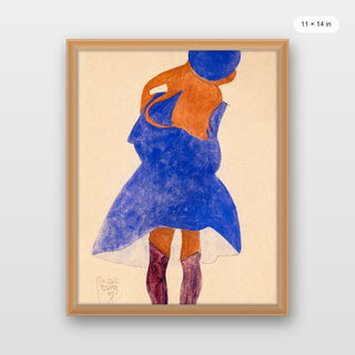 Egon Schiele - Standing Girl