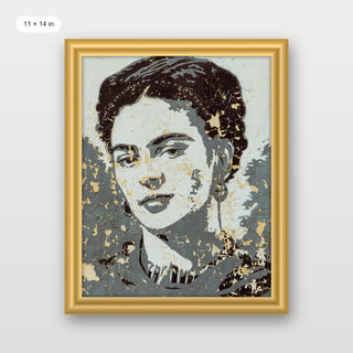 Frida Kahlo - Peeling Portrait