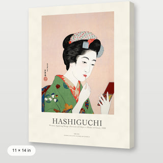 Hashiguchi - Woman Applying Rouge