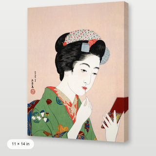 Hashiguchi - Woman Applying Rouge