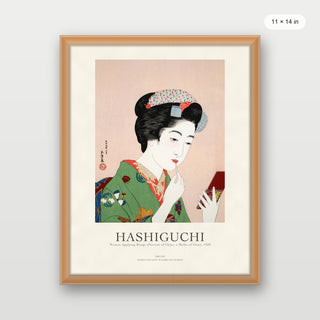 Hashiguchi - Woman Applying Rouge
