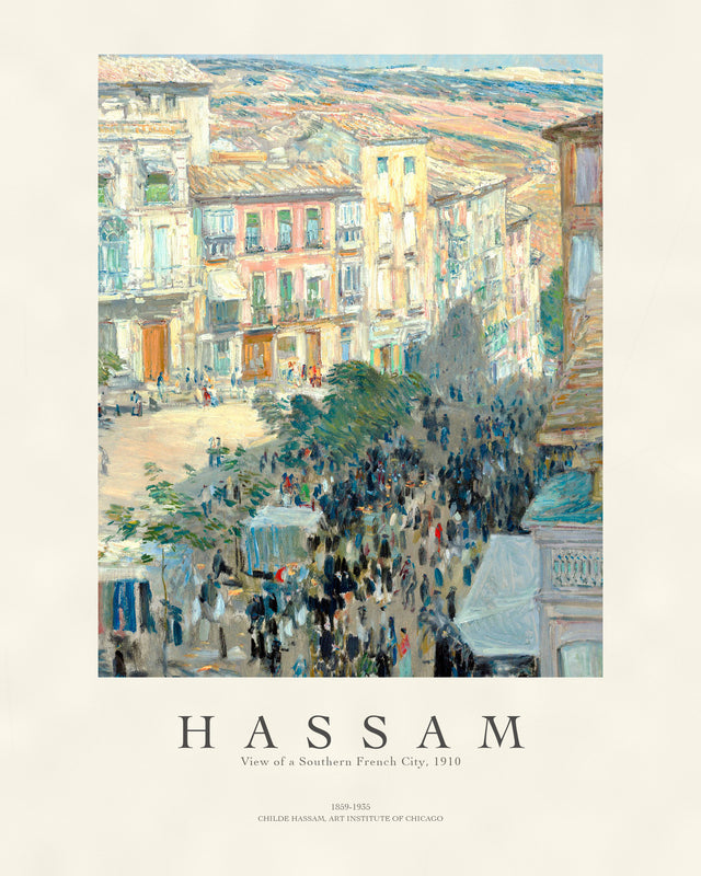 Hassam - Southern French City, Gallery Style
