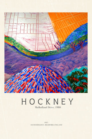 Hockney - Mulholland Drive