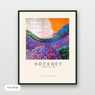 Hockney - Mulholland Drive