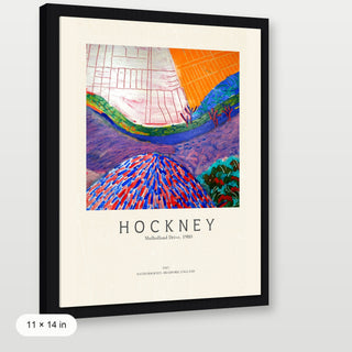 Hockney - Mulholland Drive