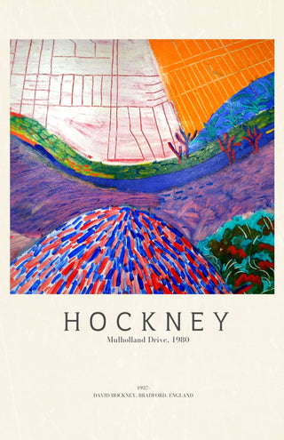 Hockney - Mulholland Drive