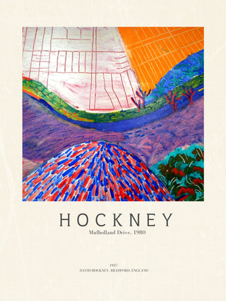 Hockney - Mulholland Drive