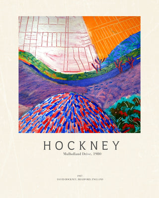 Hockney - Mulholland Drive
