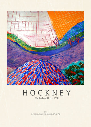 Hockney - Mulholland Drive