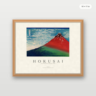 Hokusai - Fine Wind, Clear Morning
