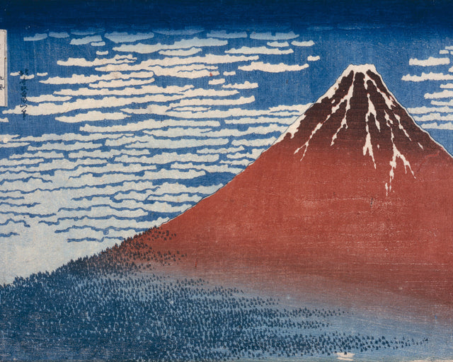 Hokusai - Fine Wind, Clear Morning, Full Bleed
