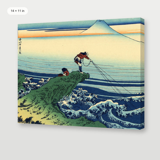 Hokusai - Koshu Kajikazawa, Gallery Wrap