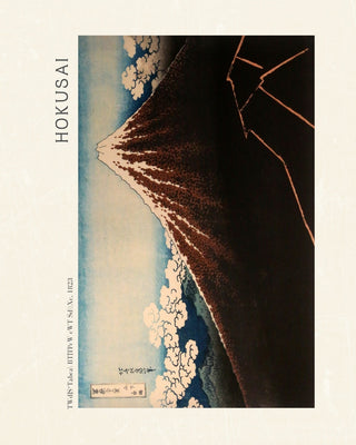 Hokusai - Rainstorm Beneath The Summit