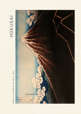 Hokusai - Rainstorm Beneath The Summit